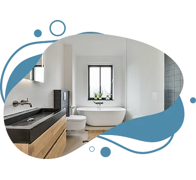 Modernes neues Badezimmer